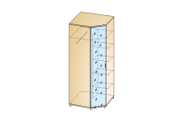 Модуль ШК-5012 шкаф для одежды и белья