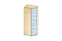 Модуль ШК-5018 шкаф для одежды и белья